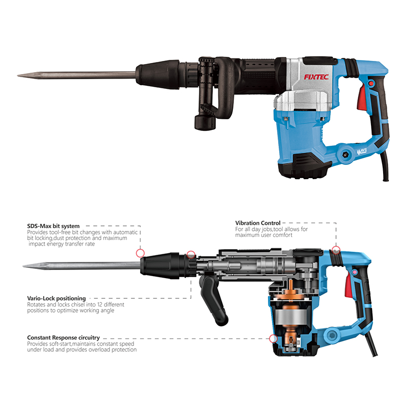 1500W Demolition Hammer