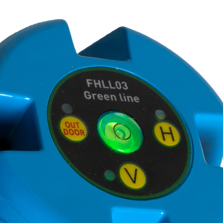 Nivel láser de línea verde