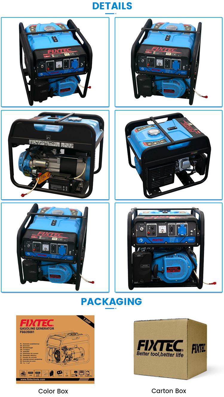  Generador de gasolina